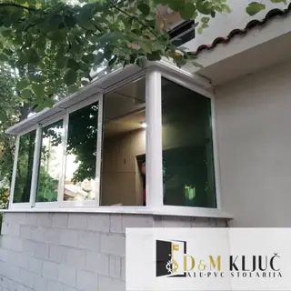 ALU klizni sistem i zastakljena terasa, Podgorica i Crna Gora